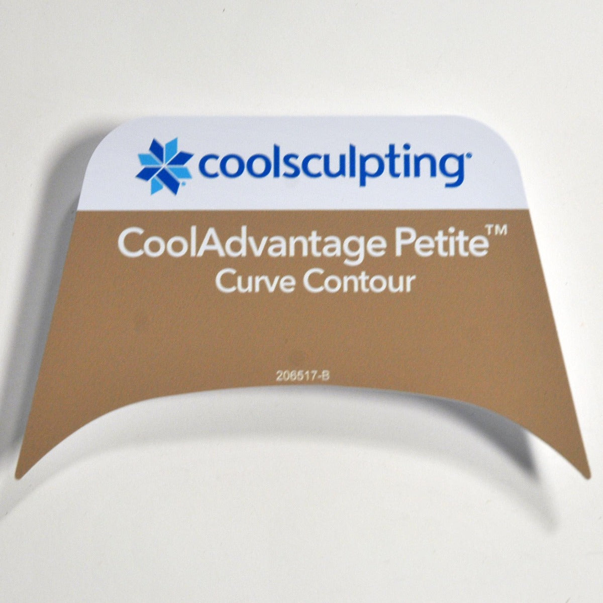 Zeltiq CoolSculpting CoolAdvantage Petite Curve Contour Template Card 206517-B
