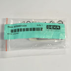 Deka Laser 2GB White Leather USB Key Fob 070001236 Code of Excellence