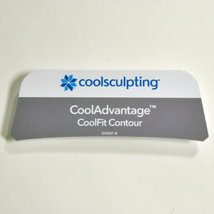Zeltiq CoolSculpting CoolAdvantage CoolFit Contour Template Card 204087-B