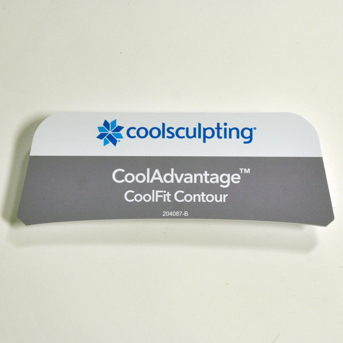 Zeltiq CoolSculpting CoolAdvantage CoolFit Contour Template Card 204087-B