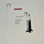 Lutronic INFINI Laminated Clinical Treatment Guide Tip Procedure Patient Sheets