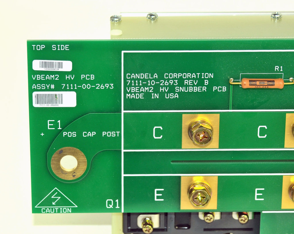 Candela VBeam Perfecta IGBT PCB Board 7111-10-2693 2 7111-00-2693 Parts As-Is