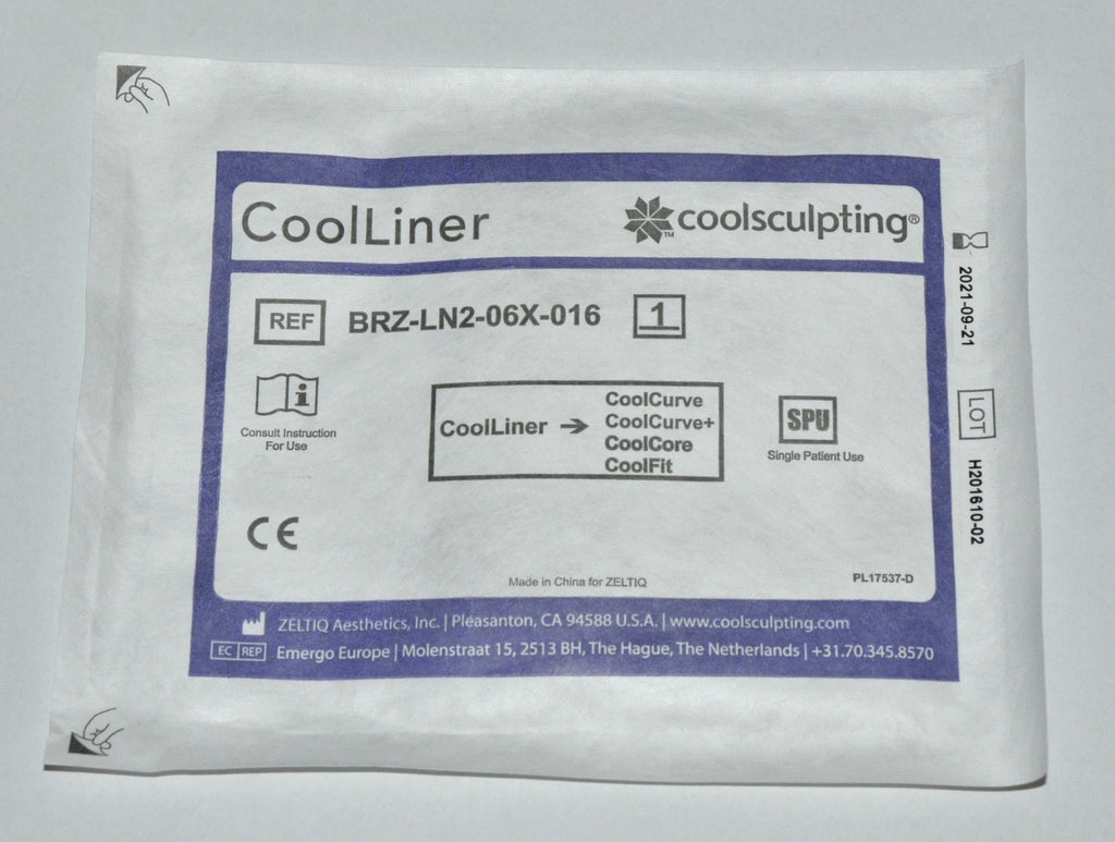 Zeltiq Coolsculpting CoolLiner Liner BRZ-LN2-06X-016 Cool Sculpting Exp 9/21 x16