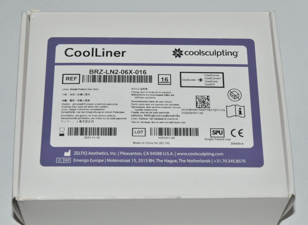 Zeltiq Coolsculpting CoolLiner Liner BRZ-LN2-06X-016 CoolSculpt Exp 11/21 x32Pcs