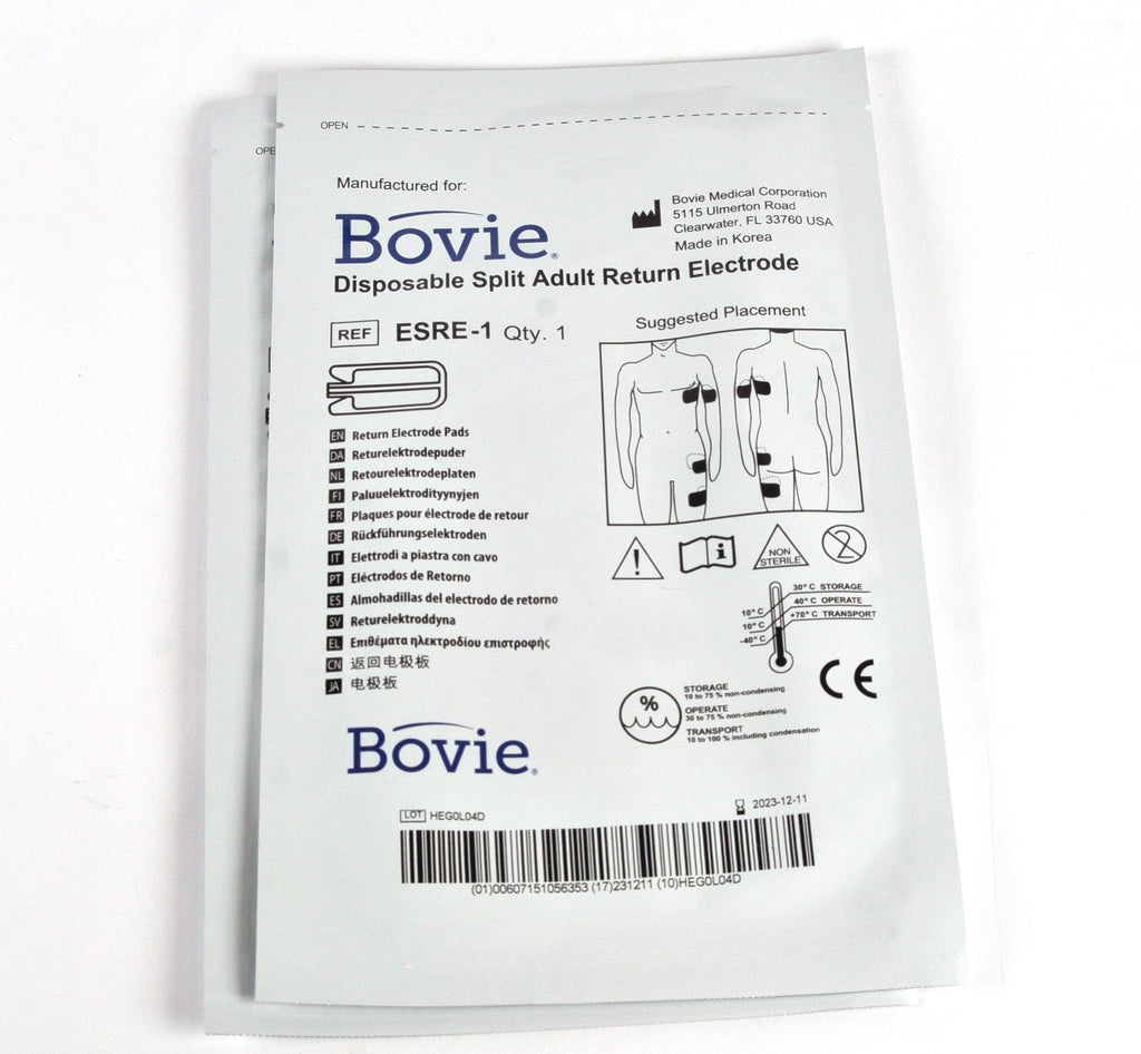 Cutera truSculpt iD Patient Kit Ground Pad ESRE-1 Return Electrode 7002015 09/22