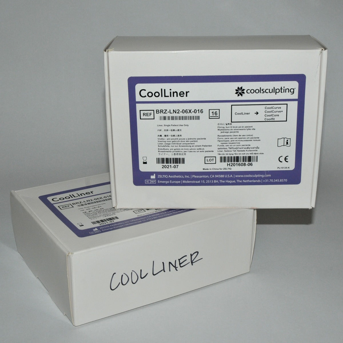 Zeltiq Coolsculpting CoolLiner Liner BRZ-LN2-06X-016 CoolSculpt Exp 07/21 x32Pcs