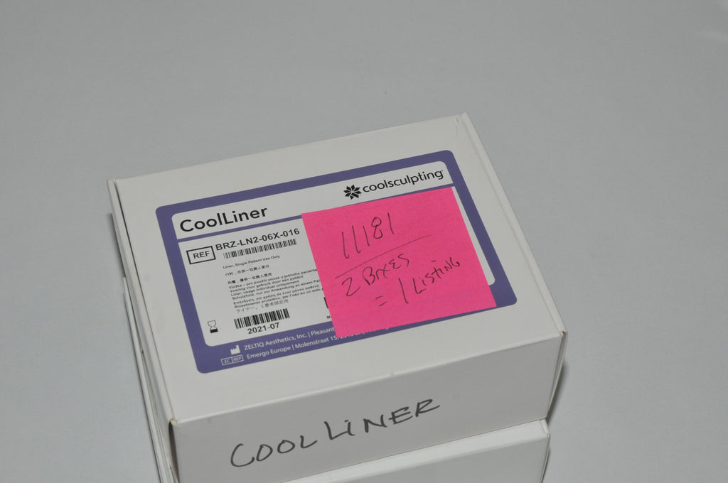 Zeltiq Coolsculpting CoolLiner Liner BRZ-LN2-06X-016 Exp 07/21 LOT 2 Boxes