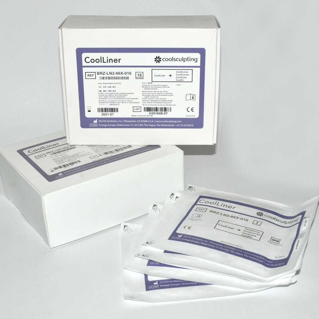 Zeltiq Coolsculpting CoolLiner Liner BRZ-LN2-06X-016 Exp 07/21 LOT 2 Boxes