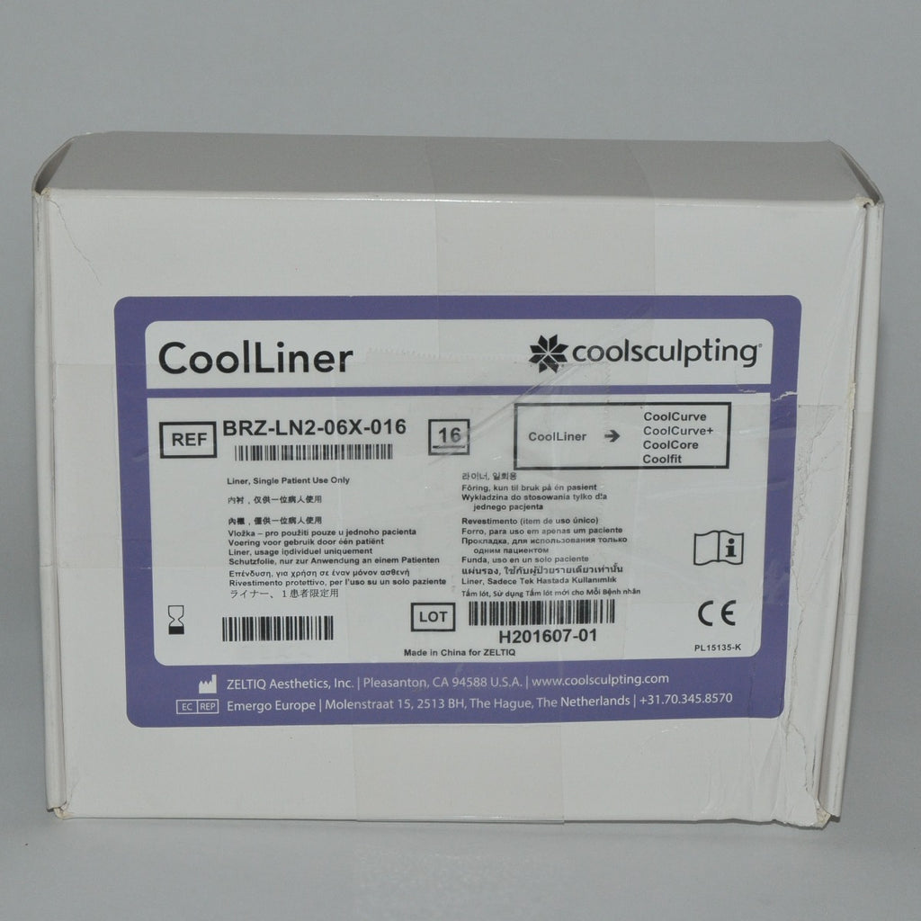 Zeltiq Coolsculpting CoolLiner Liner BRZ-LN2-06X-016 CoolSculpt Exp 18/21 x16Pcs