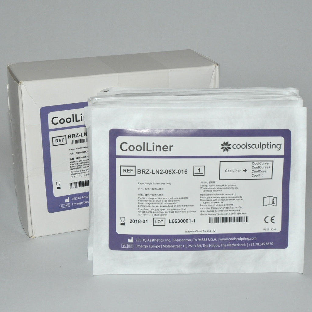 Zeltiq Coolsculpting CoolLiner Liner BRZ-LN2-06X-016 CoolSculpt Exp 18/21 x16Pcs