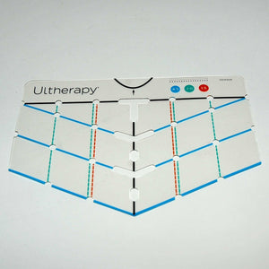 Ulthera Ultherapy Chest Marking Outline Stencil Template 1004152A Clear Vinyl