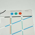Ulthera Ultherapy Chest Marking Outline Stencil Template 1004152A Clear Vinyl