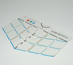 Ulthera Ultherapy Chest Marking Outline Stencil Template 1004152A Clear Vinyl