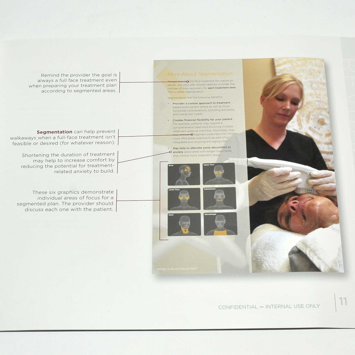 Ulthera Ultherapy Revitaline Skin Tighten Training Guide User Manual ML01771-01