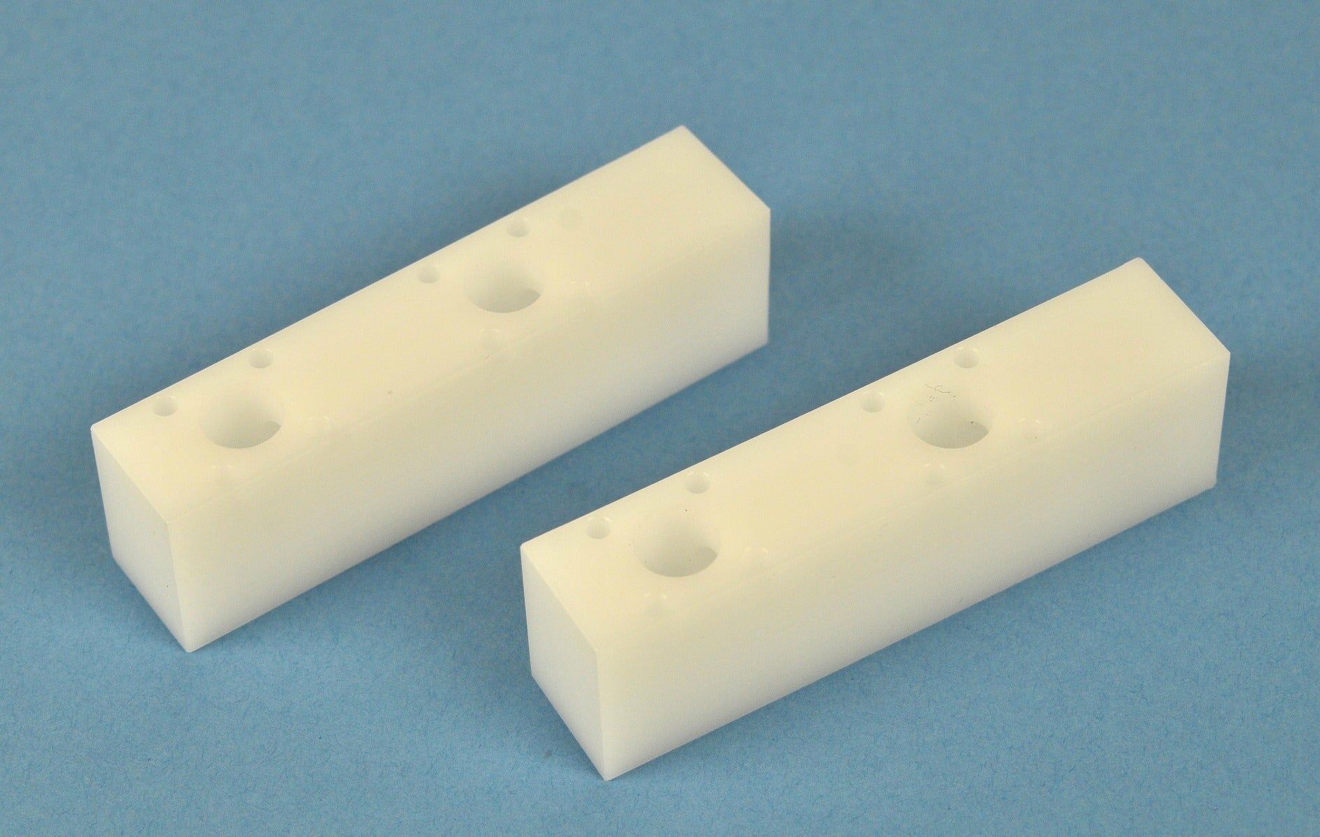 Candela GentleMax Laser Green GMAX Nd YAG MGL MGY White Delrin Blocks PARTS x2