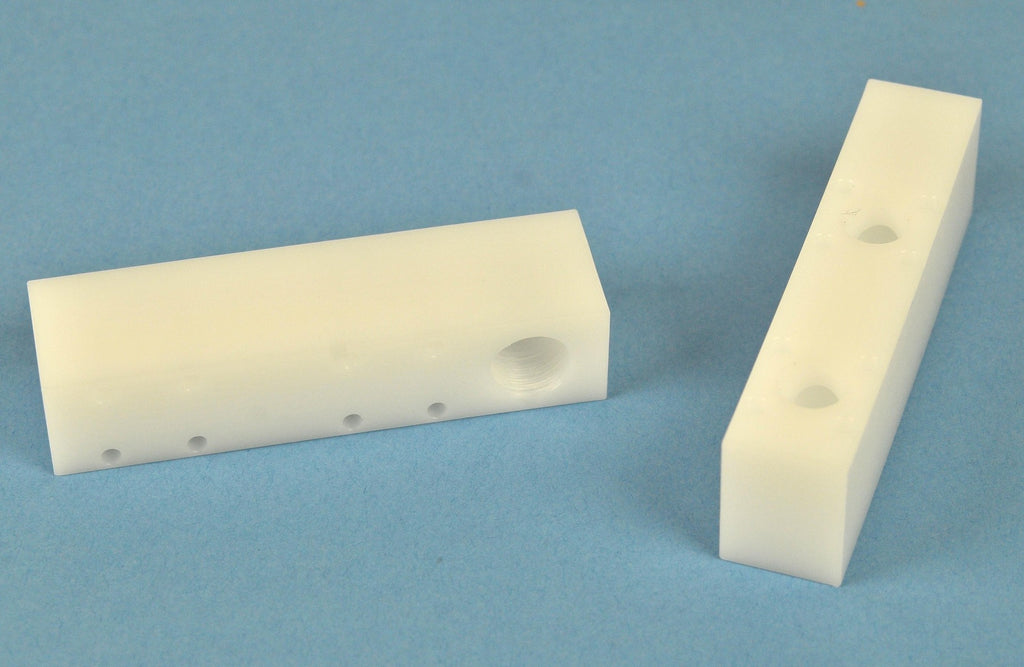 Candela GentleMax Laser Green GMAX Nd YAG MGL MGY White Delrin Blocks PARTS x2