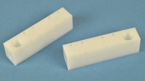 Candela GentleMax Laser Green GMAX Alex Alexandrite MGL MGY White Delrin Blocks