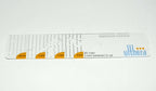 Ulthera Ultherapy Gauge Ruler 4.5" Clear Plastic Marker Patient Gauge Lines x5Pc