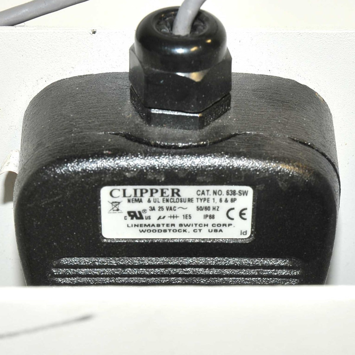 Linemaster Clipper Laser 5 Pin Electric Footswitch Switch Pedal 638SW PART