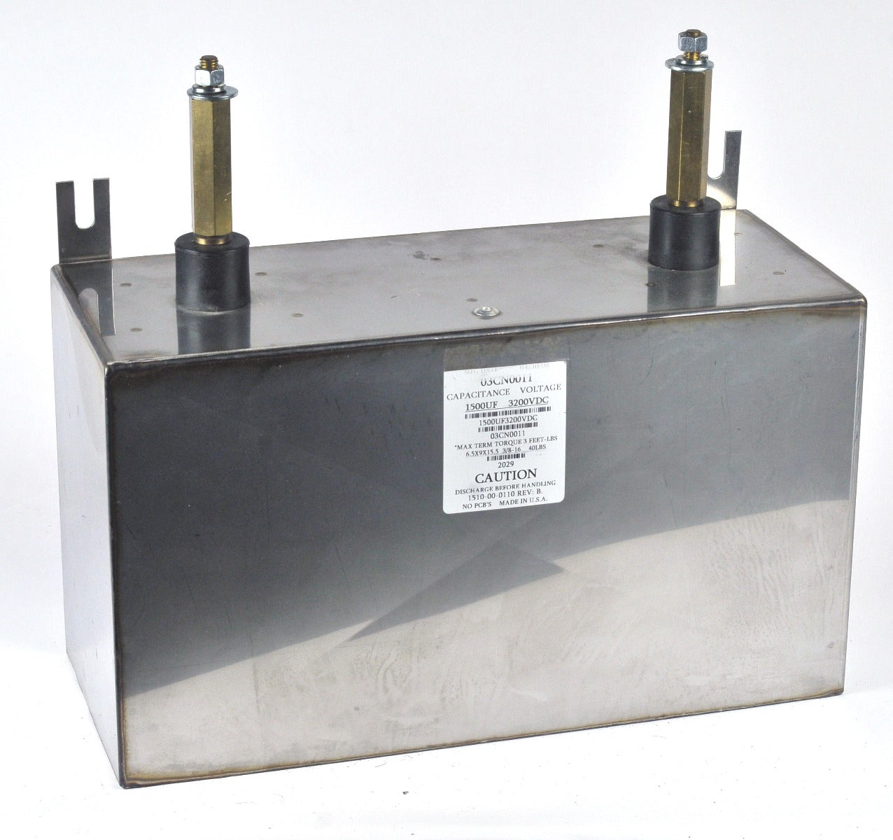 Candela VBeam2 Laser Capacitor Bank 1500UF 3200VDC 1510-00-0110 VBeam 2 V Beam