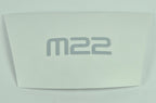 Lumenis M22 Laser Front Cover Logo White Plastic Plate Panel Replacement Cap