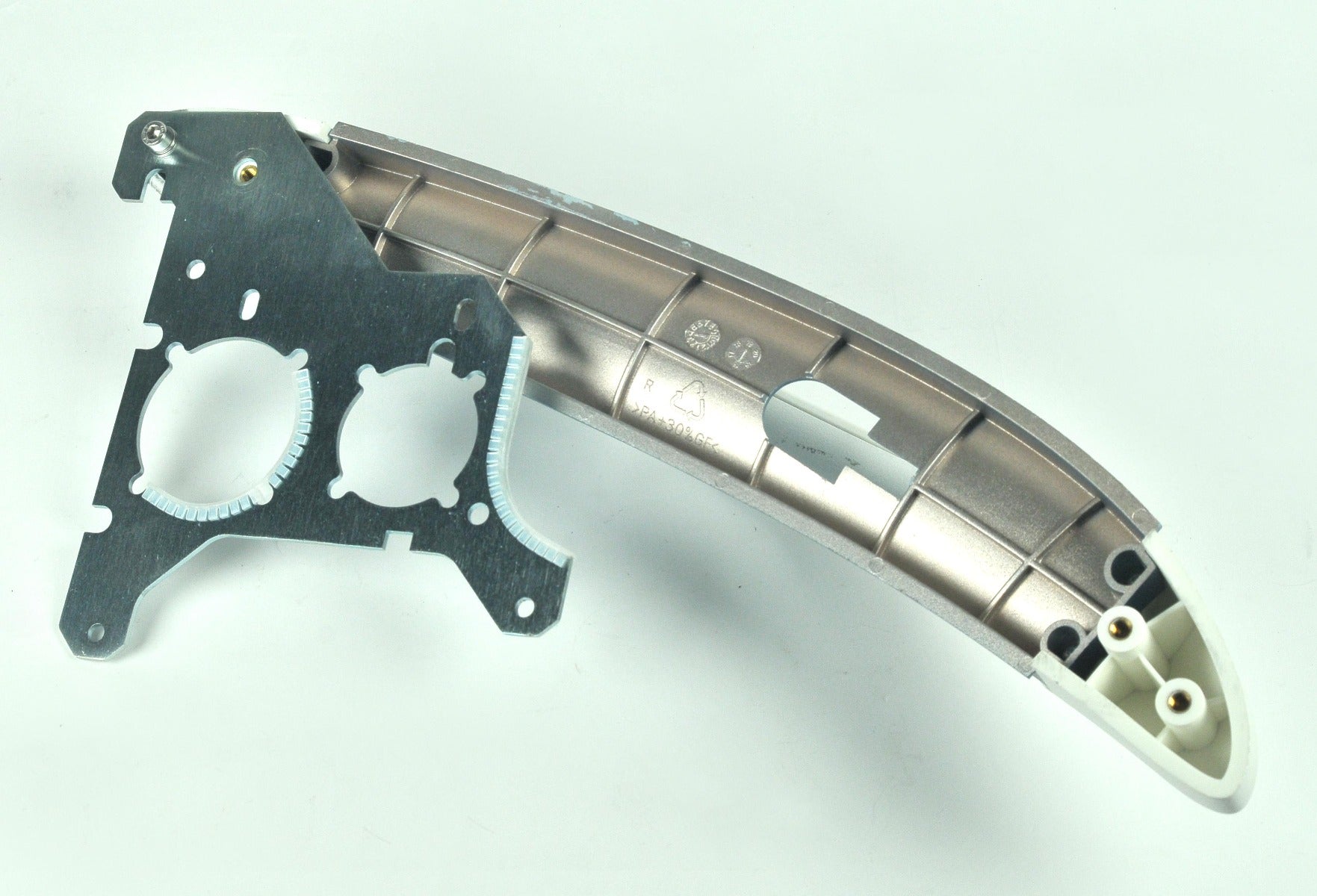 Lumenis M22 Laser Front Grab Bar Handle Push Grip Metal Plate Replacement PARTS