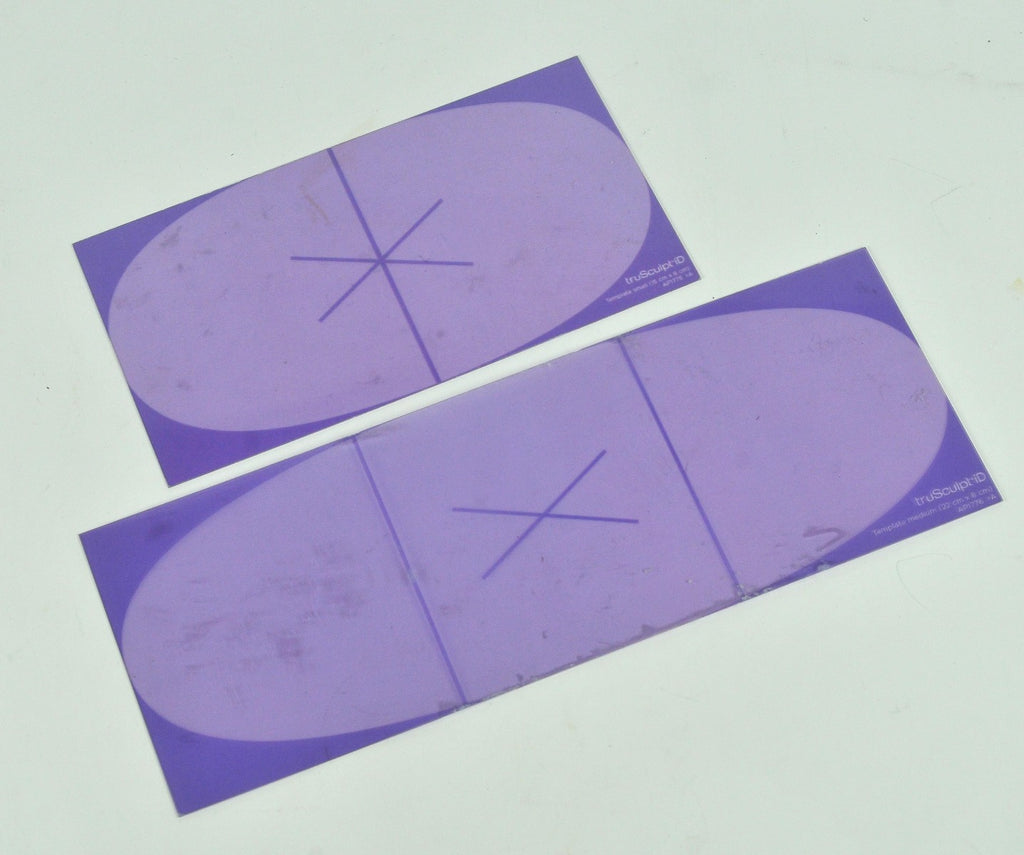 Cutera truSculpt iD Small Medium Template Purple AP1775 AP1776 Patient Treatment