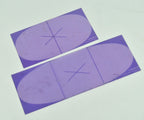 Cutera truSculpt iD Small Medium Template Purple AP1775 AP1776 Patient Treatment