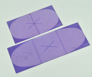 Cutera truSculpt iD Small Medium Template Purple AP1775 AP1776 Patient Treatment