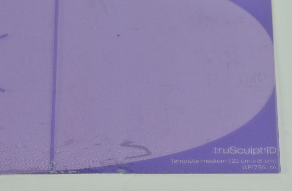 Cutera truSculpt iD Small Medium Template Purple AP1775 AP1776 Patient Treatment