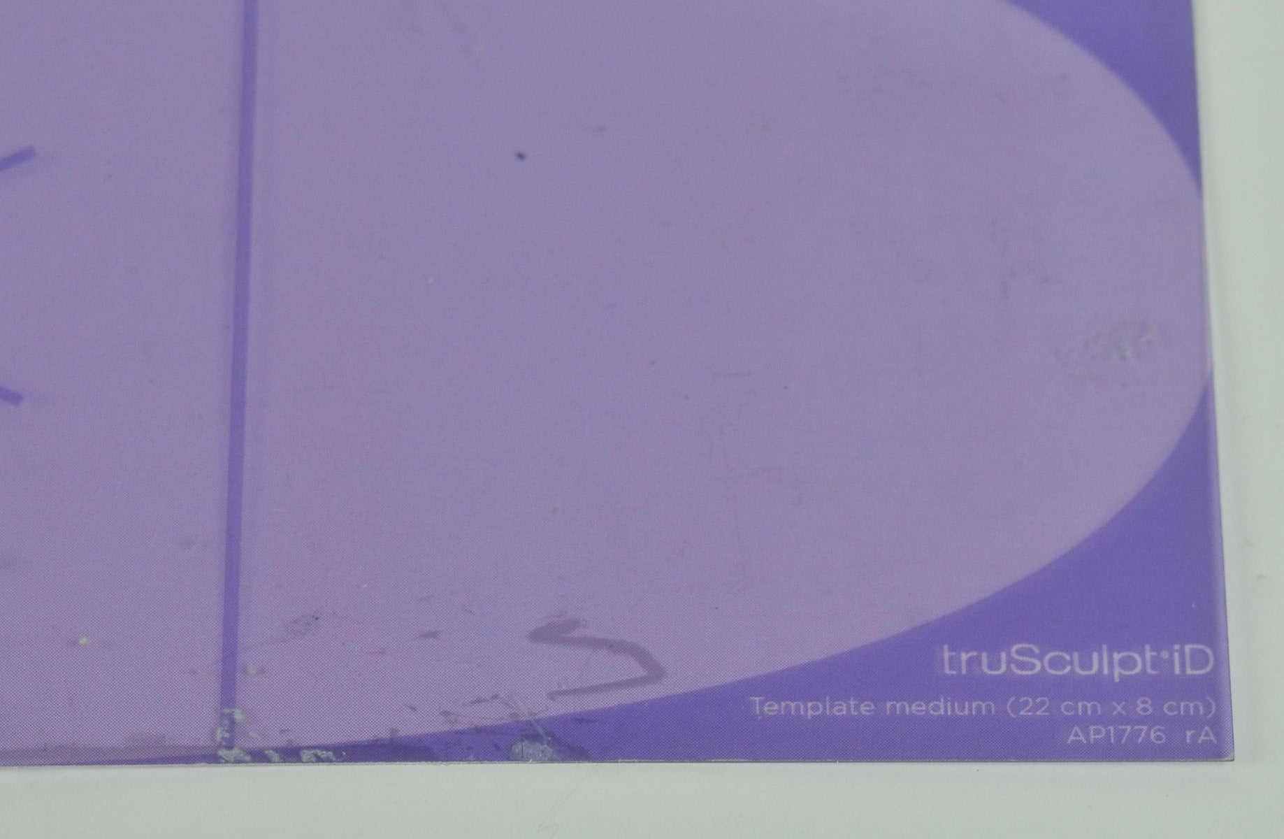 Cutera truSculpt iD Small Medium Template Purple AP1775 AP1776 Patient Treatment