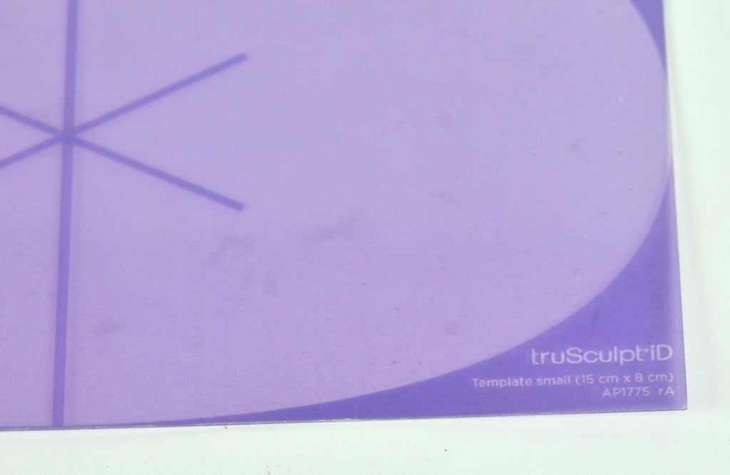 Cutera truSculpt iD Small Medium Template Purple AP1775 AP1776 Patient Treatment
