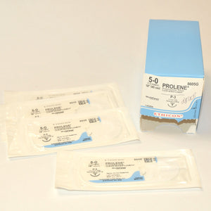 Ethicon 8605G PROLENE Size 5-0 Polypropylene Non-Absorbable Suture P-3 8605 LOT