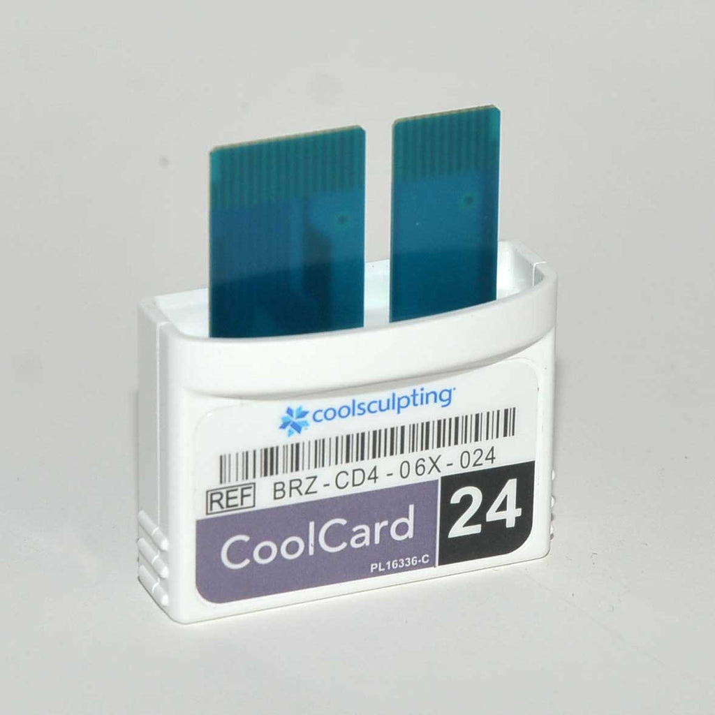 Zeltiq CoolSculpting CoolCard Purple Card BRZ-CD4-06X-024 24 Cycles Left FULL