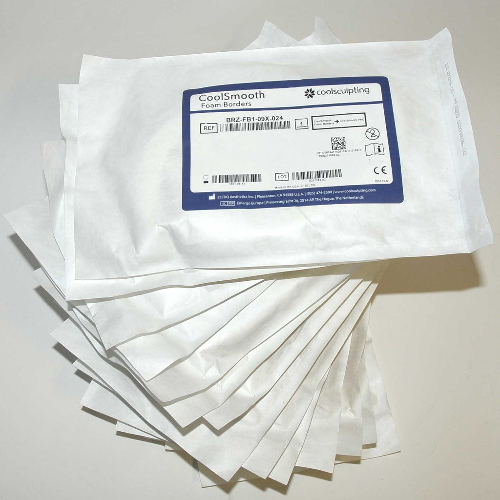 Zeltiq CoolSculpting CoolSmooth PRO Foam Borders BRZ-FB1-09X-024 Lot 14pcs 05/21