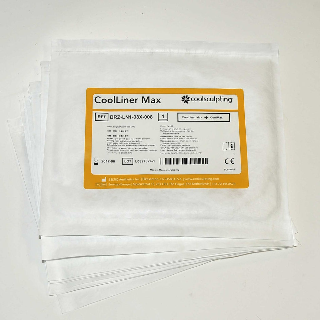 Zeltiq CoolSculpting CoolLiner Cool Max CoolMax Liner BRZ-LN1-08X-008 6/2017 x9