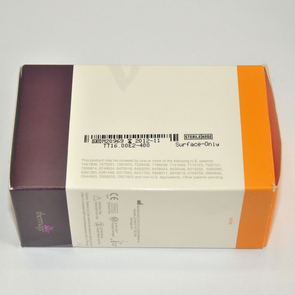 Thermage ThermaCool Body Treatment Tip 16.0 400 TT16.00E2-400 Exp 11/2012