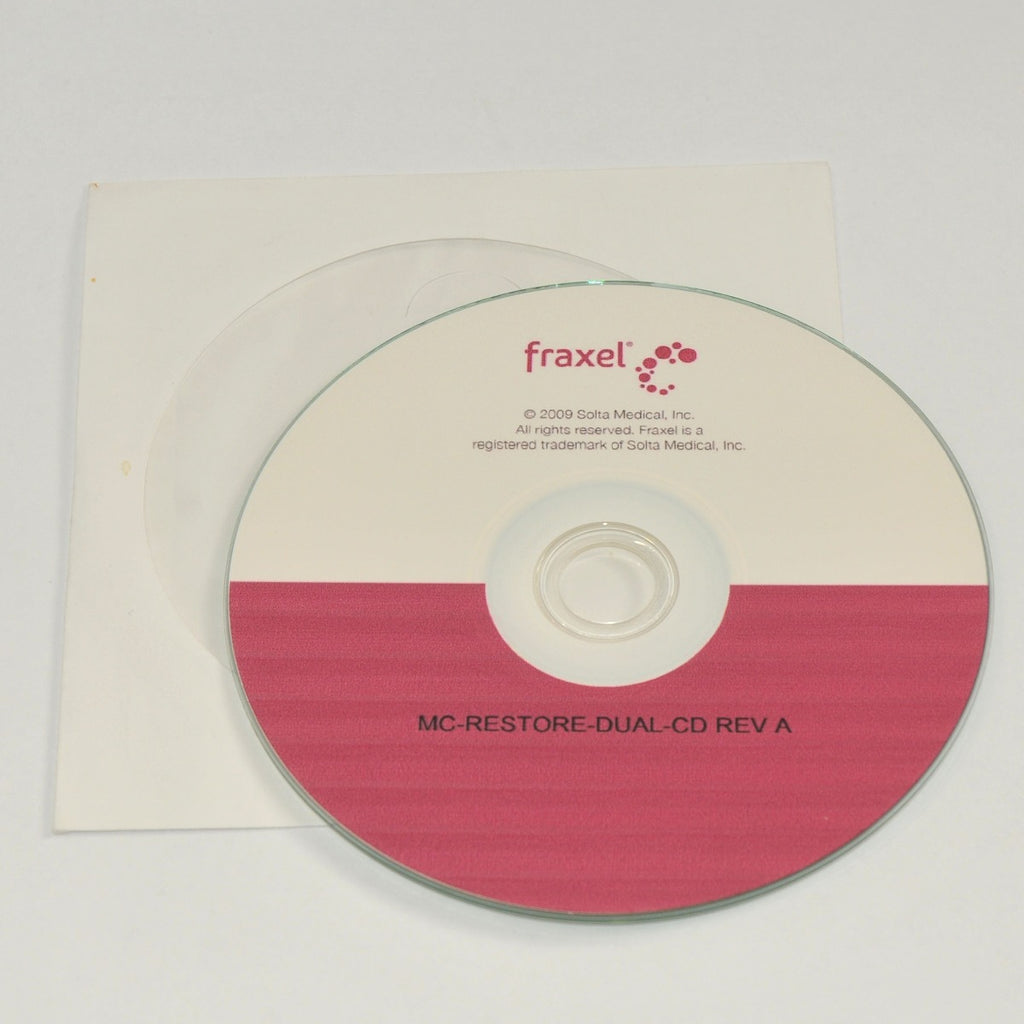 Solta Medical Fraxel MC Restore Dual USER MANUAL Operator Guide CD 2009 Re Store