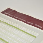 Reliant Fraxel Re:Store Laser 1550 nm Treatment Settings User Operator Guide