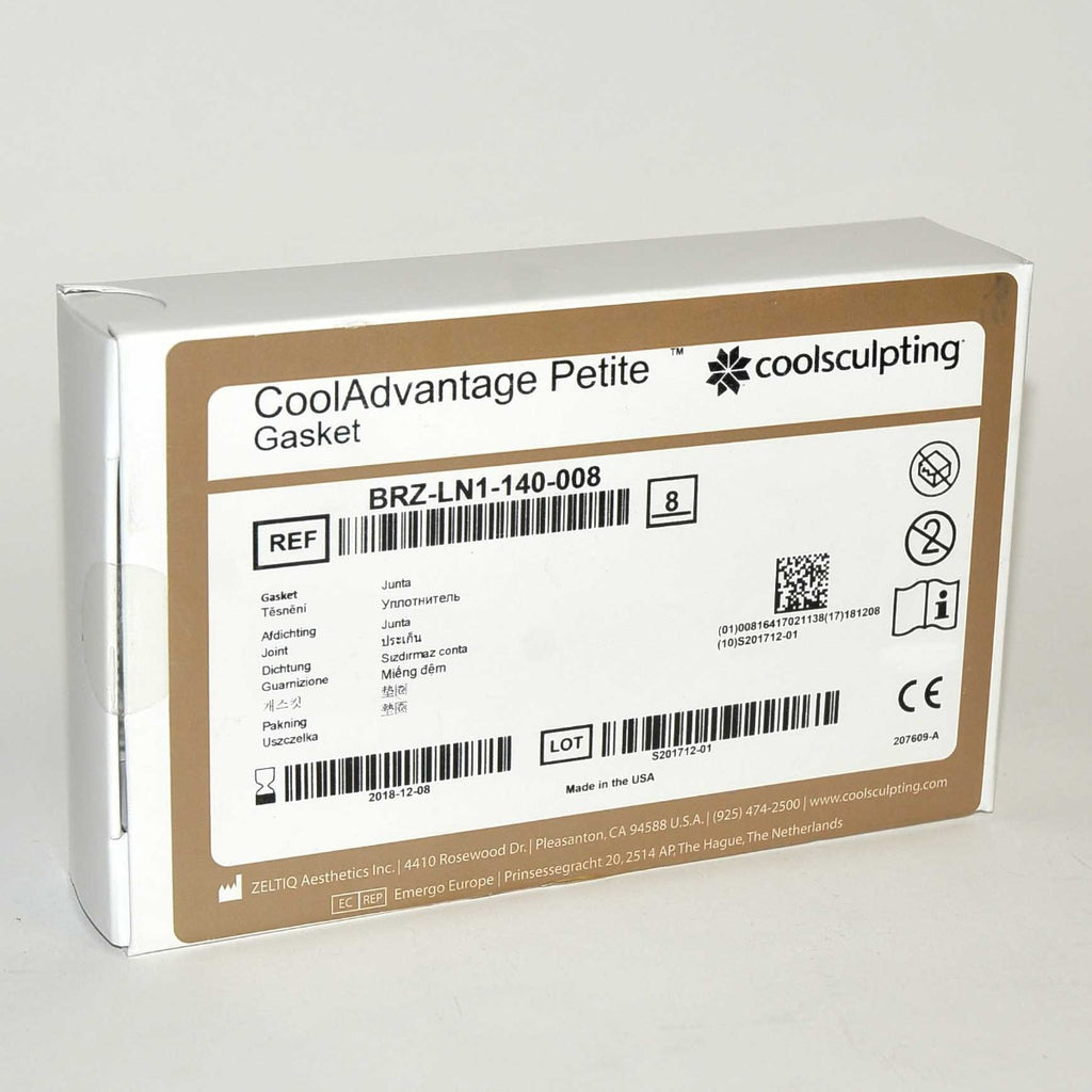 Zeltiq CoolSculpting CoolAdvantage Petite Gasket BRZ-LN1-140-008 x8 Pcs Exp12/18