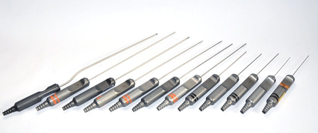 Unitech Surgical Instrument Aspiration Suction Cannula Handles Tips Cannulae LOT