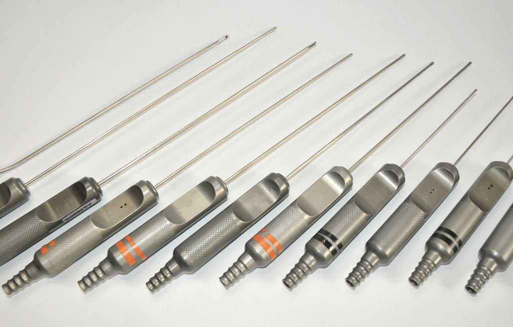 Unitech Surgical Instrument Aspiration Suction Cannula Handles Tips Cannulae LOT