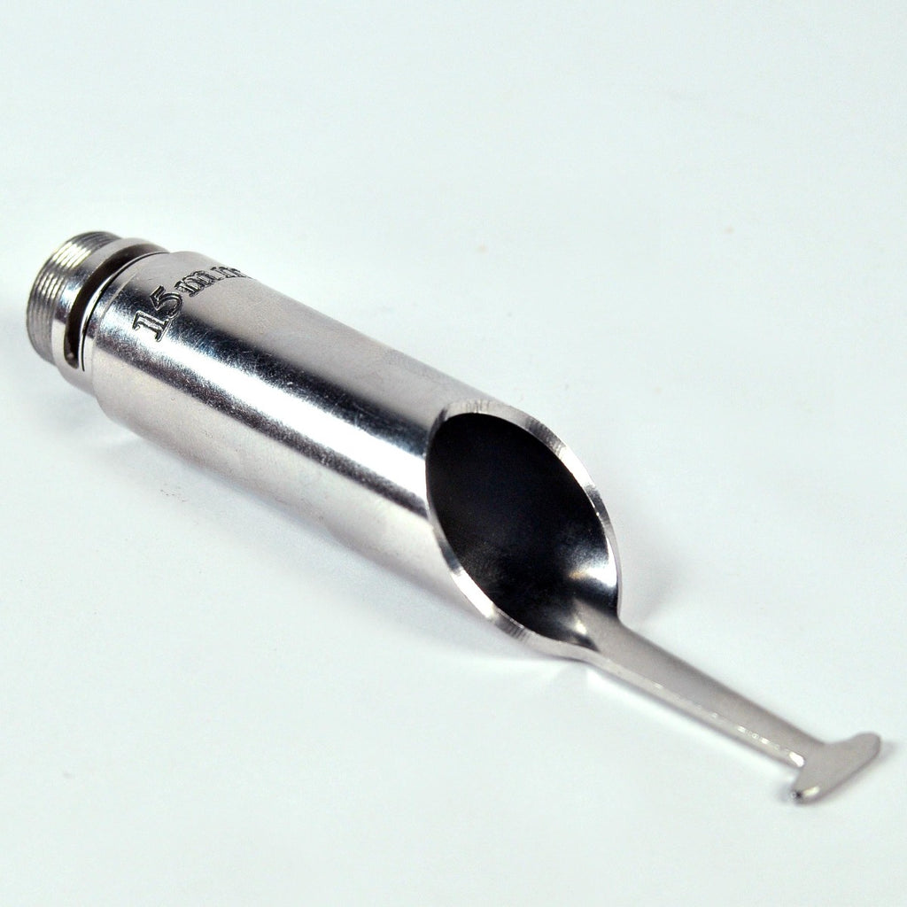 15mm Laser Distance Gauge Metal Male Threaded 1/2" ID 9/16" OD 4 5/16" Long PART