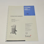 Fotona Dualis Nd YAG Medical Laser Products Operator Manual User Guide M001-9F