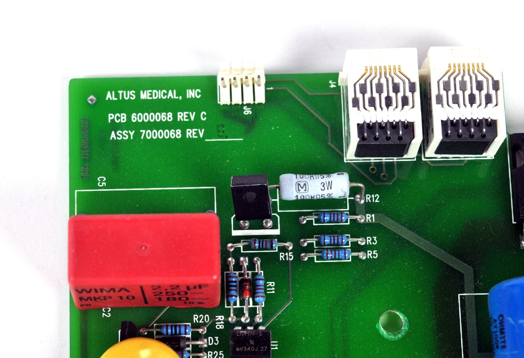 Cutera XEO Laser Green Circuit DUMP Board PCB Card 7000068 Altus Medical PARTS
