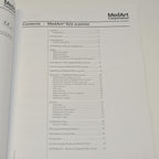MedArt Uni-Laser Systems 923 Scanner Instruction Manual User Treatment Settings
