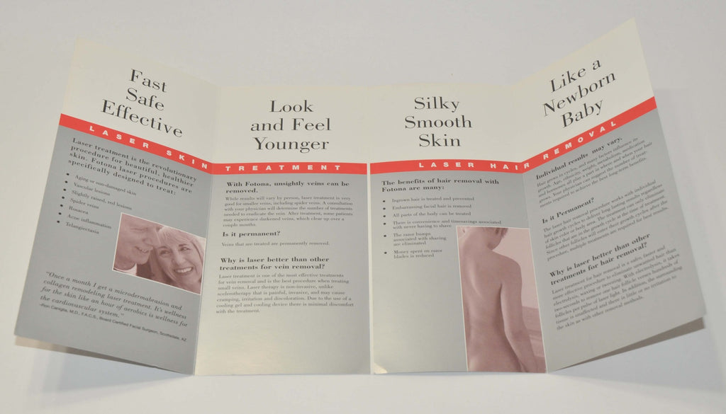 Fotona Medical Aesthetic Lasers Dualis Fidelis Marketing Office Brochure Lot