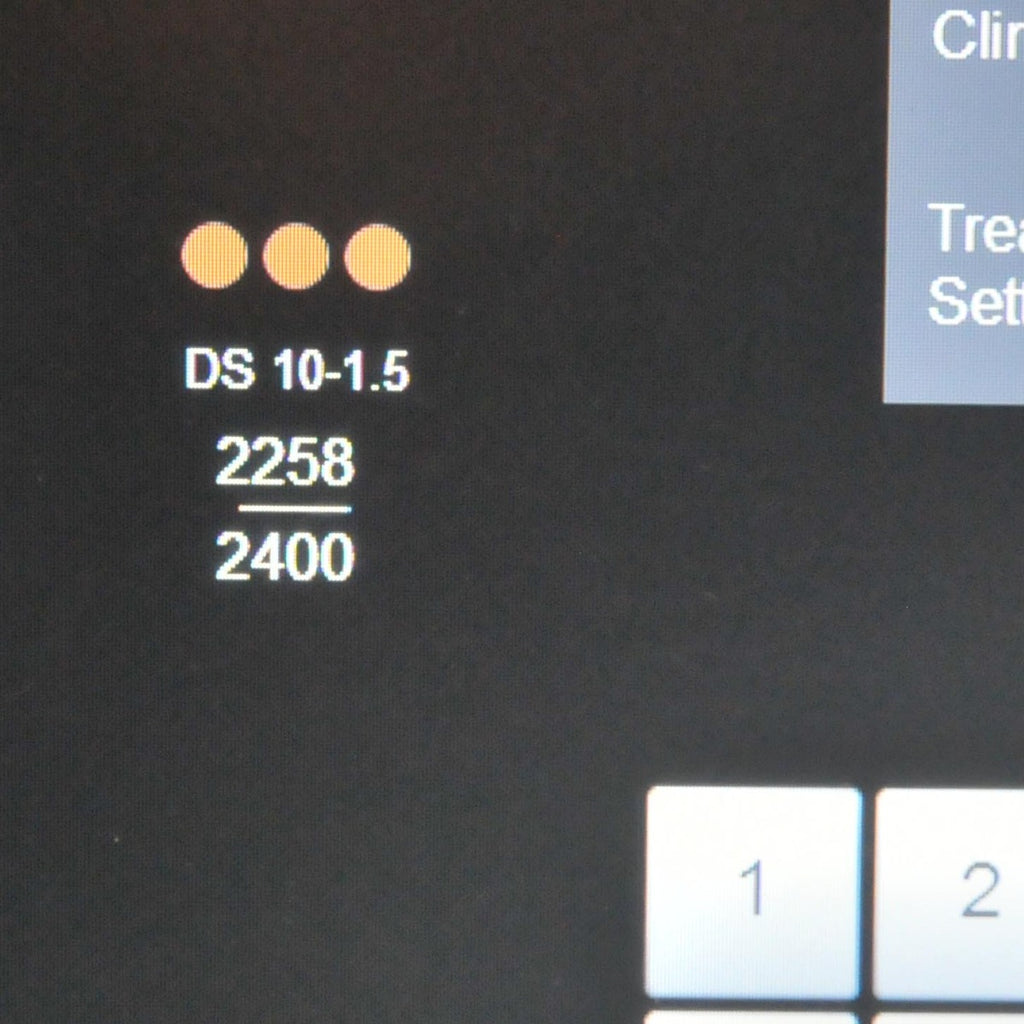 Ulthera Ultherapy DeepSEE Transducer Ultrasound DS 10-1.5 Orange 2258 Lines Left