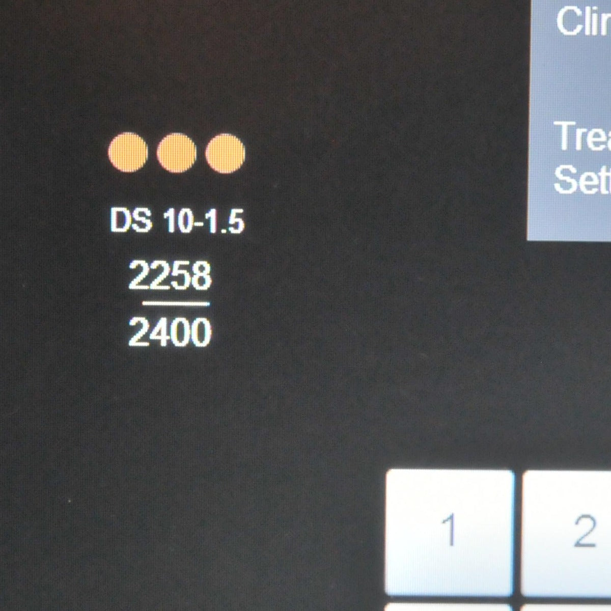 Ulthera Ultherapy DeepSEE Transducer Ultrasound DS 10-1.5 Orange 2258 Lines Left