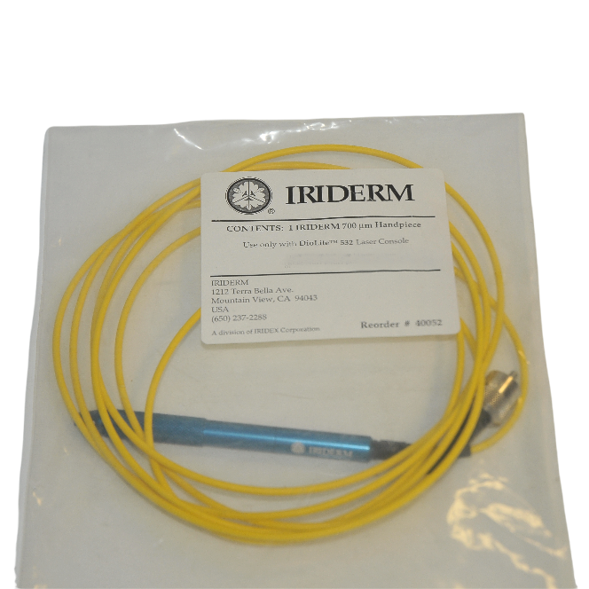 Iridex Iriderm DioLite 532 nm Laser Dio 700um Micron Spot Handpiece 40052 PARTS